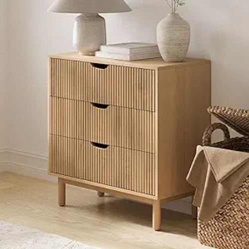 Fluted 3 Drawer